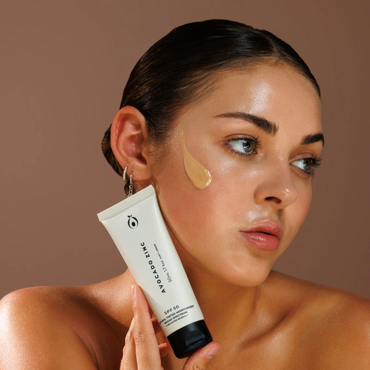 Avocado Zinc SPF 50 Natural Tinted Moisturiser-50ML